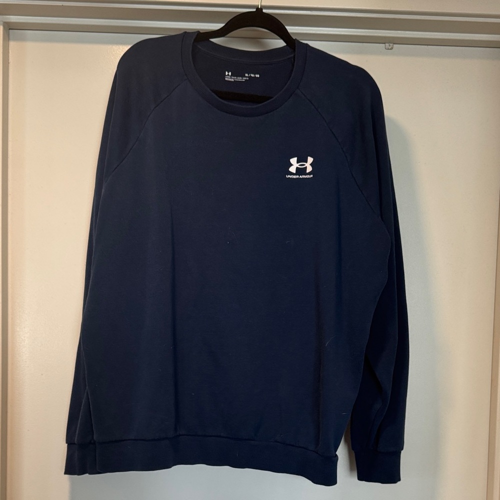 Under Armour Men's Navy Crewneck